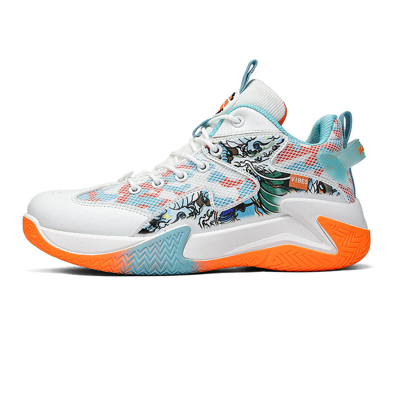 Basketball shoes 2026 new spring mesh breathable performance sneakers shock absorption anti-slip wear-resistant casual sports shoes for men