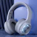 Branded wireless headset - over-ear bluetooth headphones - stylish design, noise cancelling, perfect for gaming, sports, online classes, and mobile use