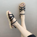 Two-wear sandals for women, summer outwearnew arrival, summer k-styleeasiest for matchpopularflatsfashion roman style soft bottom beach seaside