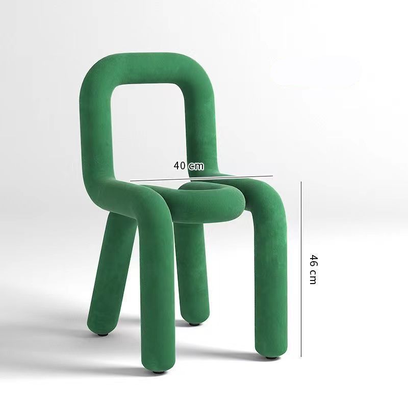 Bedroom chair scandinavianins designer simple creative popular makeup stool casualstylish special-shaped dining chair