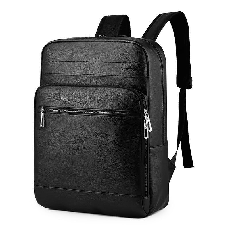 New backpack men's casual business backpack Korean version large-capacity computer bag college student backpack urban simplicity