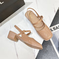 Southeast asia new arrivalfashioneasiest for match mary jane shoes toe sandals high heels women retroflatsflats women's medium heels