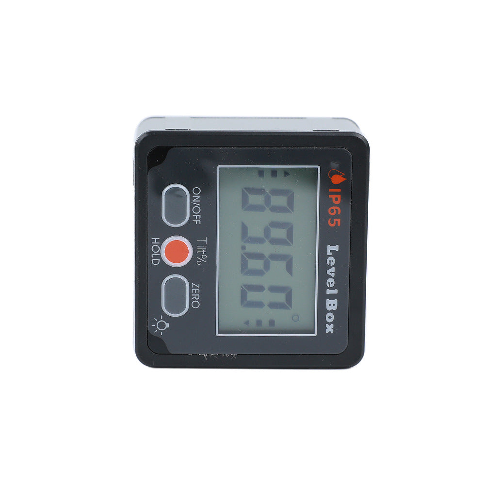 New IP65 digital display inclinometer, inclinometer, angle measuring instrument, strong dipping angle box, new product wholesale