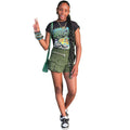 European and american cross-border women's fashion  summer new arrivals: irregular multi-pocket cargo shorts, loose-fit zipper jeans