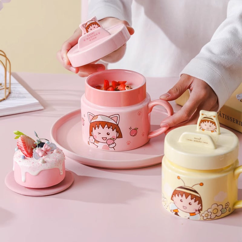 Cherry balls bracket cup high value mug personalized ceramic cup cute couple cup office drinking cup