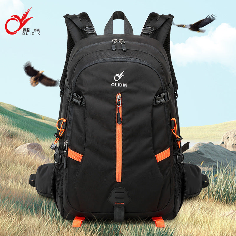 New outdoor mountaineering bag large capacity multi-functional backpack men's leisure travel hiking mountain climbing backpack women