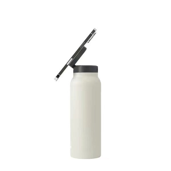 New 304 stainless steel magnetic lid insulated tumbler - vacuum, large capacity, space bottle - perfect for home, office, and on-the-go use