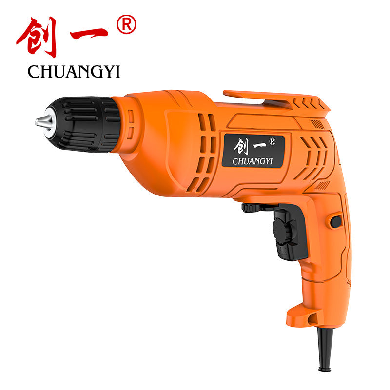 Chuangyi electric drill multifunctional for home electric drill 220v small pistol drill power tool screwdriver electric screwdriver