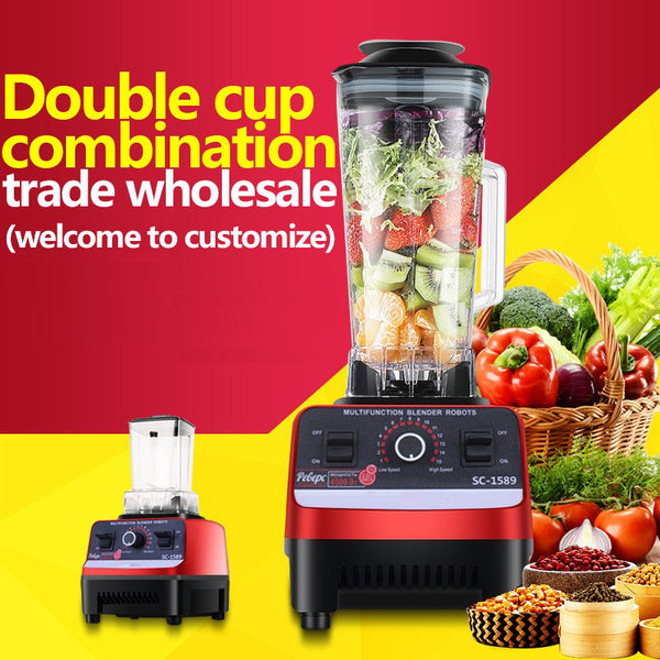 Wall Breaker Multifunctional Household Large Capacity Soymilk Machine Supplementary Food Stirring Cooking Machine Grinder Fruit and Vegetable Juicer 2L
