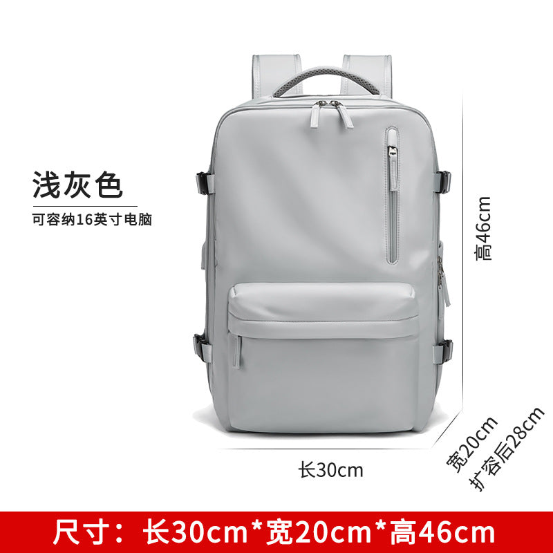 School bag boys backpack female college student high school student backpack large capacity Korean version simple travel backpack