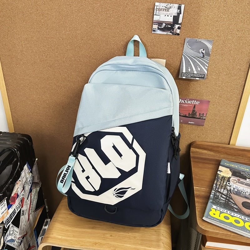 Backpack for men and women, same style, large capacity, lightweight casual school bag, sports backpack for men and women, college students, backpack