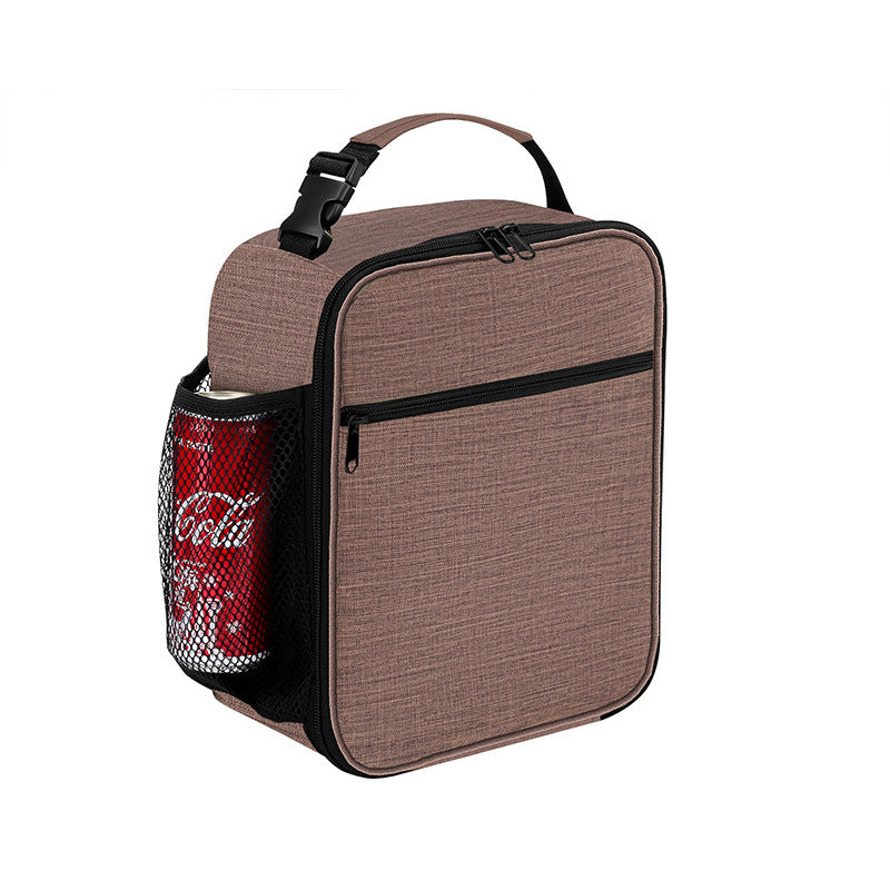 Cross-border hot-selling thickened aluminum foil Oxford cloth men's lunch box reusable lunch bag thermal insulation tote bag