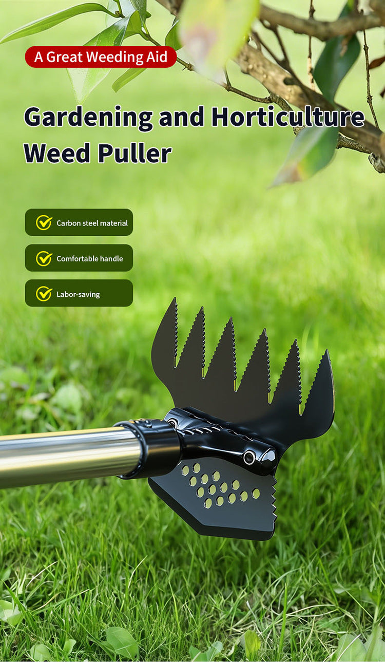 multifunctional weeding tool, multi-purpose weeding, removable nail rake, soil turning hoe, agricultural household grass rake