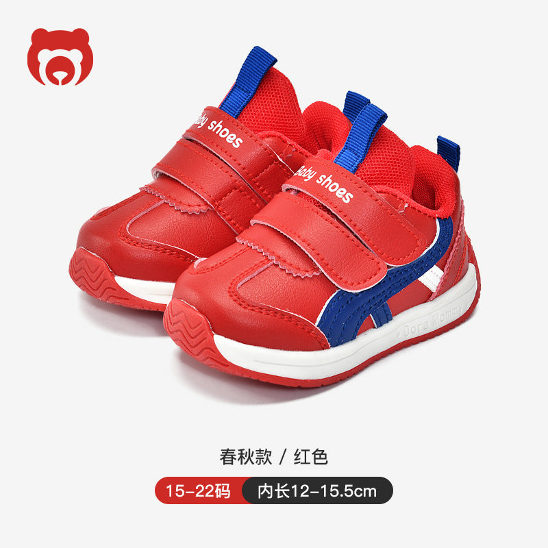Toddler shoes for boys, spring and autumn, 0-1-2 years old, soft sole infant shoes, children's shoes, infant and toddler shoes for girls