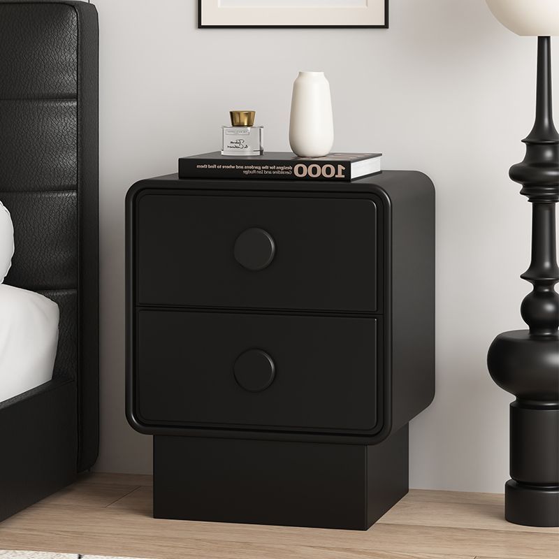 Nordic solid wood bedside table simple modern small bedroom bedside table 2025 new light luxury high-end storage cabinet