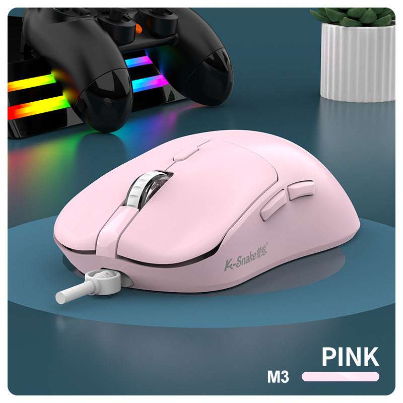Viper m3 wired optical mouse - gaming, office, desktop, laptop, home, business, usb mouse