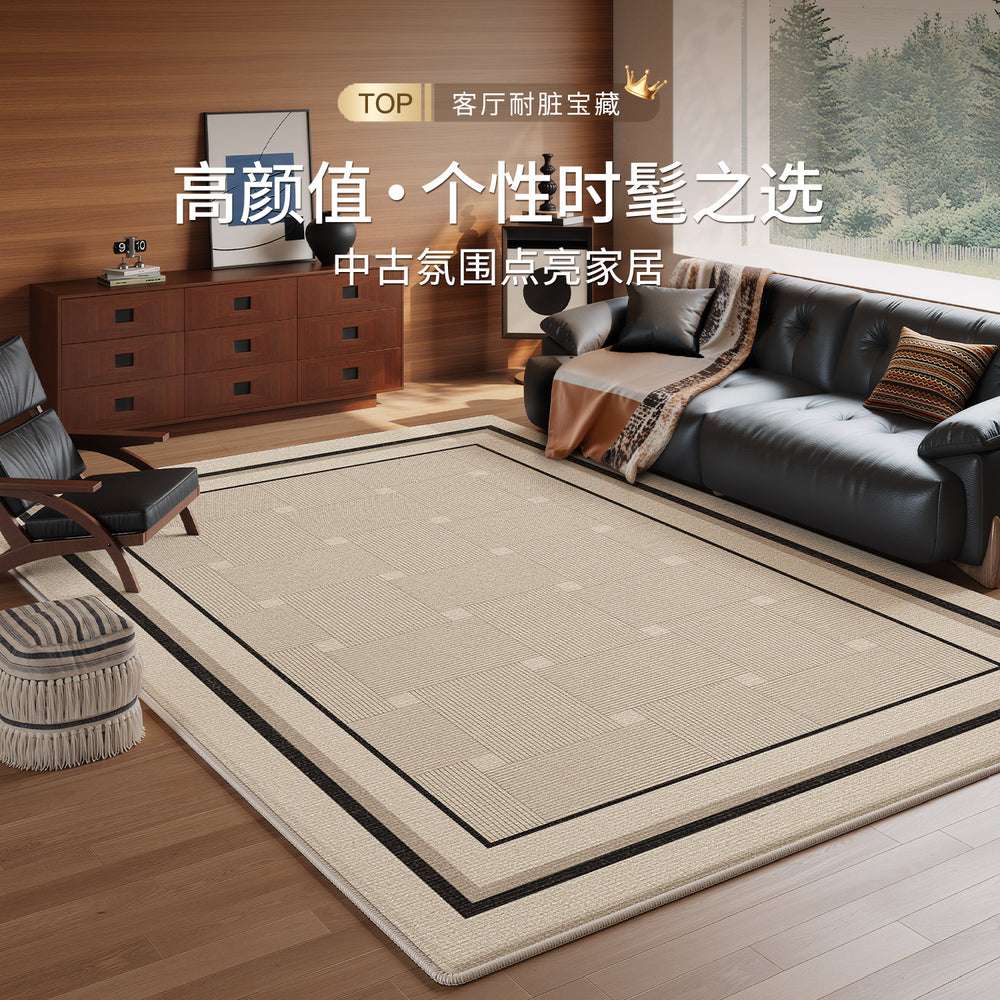 Carpet living room medieval style accessible luxuryclassy sofa sound insulation mat stain-resistant abrasion resistant bedroom large area full bed blanket