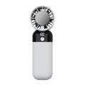 new digital display cooling fan, usb home desktop silent fan, outdoor portable handheld cold compress fan