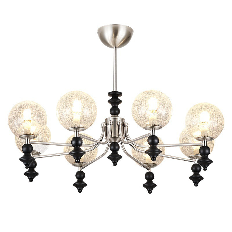 American living room chandelier modern medieval style designer hall main light 2025 new villa master bedroom lighting