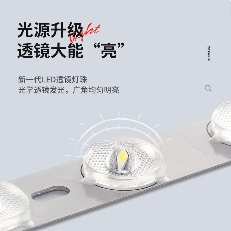 Bedroom lighting led ceiling round light Nordic light luxury high-end living room home indoor room ceiling light