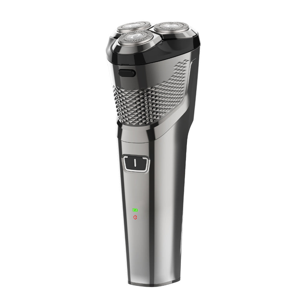 Floating triple-blade electric shaver, fully washable, usb quick charge, men's razor, cross-border wholesale