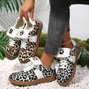 summer new arrival: plus size women's casual comfort leopard print fashion european and american style flats - wholesale