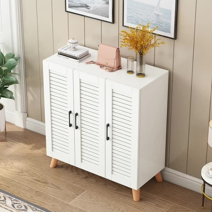 Shoe cabinet breathable multi-layer french shoe cabinet popularcasual storage shoe rack shoe cabinet large capacity living room multi-layer