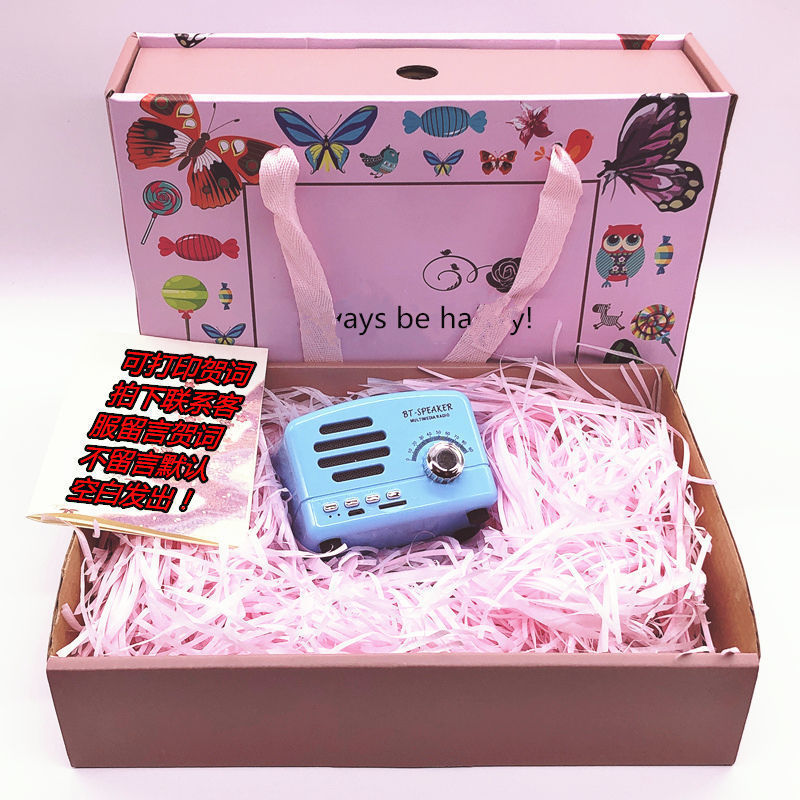 Little prince mini bluetooth speaker - wireless, portable, retro, tf card slot, phone charging speaker - perfect birthday gift