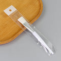 Beauty mask brush, mask application tool, mask mixing brush, soft bristle spa brush, white handle makeup brush, 16cm standard aluminum ferrule