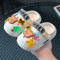 Kids slippers summer girl baby indoor soft bottomnon-slip cartoon cute sandals slippers boy beach hole sandals