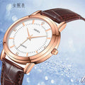 Douyin live ladies' watch couple's watch leather belt fashion watch fashion elegant men's quartz watch wholesale