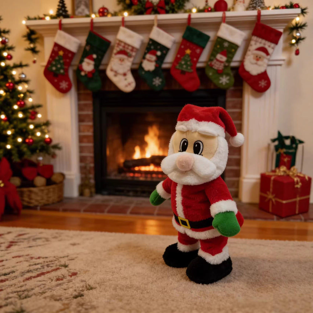 Christmas decoration doll electric toy - wiggling butt santa claus - animated santa - christmas toy