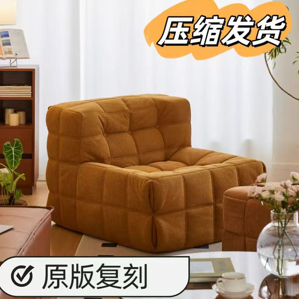 Lazy sofa living room balcony can lie down and sleep square sofa popular creative caterpillar tatami cross-border foreign trade