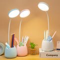 Eye-care led desk lamp - rechargeable & plug-in - perfect for college dorms & kids - protects vision for reading & studying