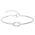 European and american new knotted snake bone bracelet, gold love knot infinity love couple bracelet, romantic chain