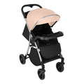 Baby stroller - reclining, multi-functional, one-click fold, lightweight, high-view, heavy-duty shock absorption