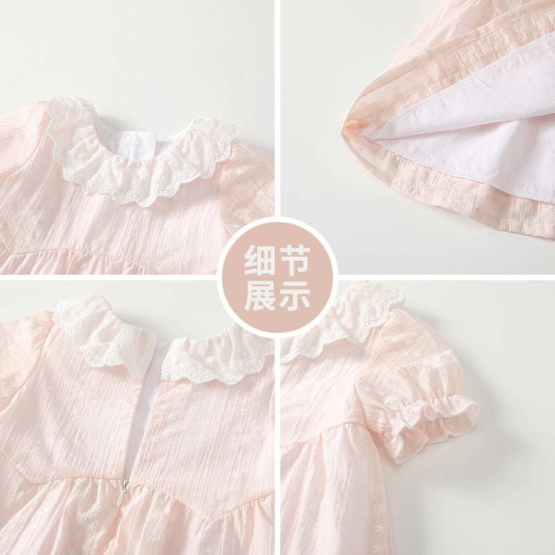Girls' dresses  new summer collection: stylish princess dresses for girls, sweet baby dresses for first birthday celebrations, perfect for summer