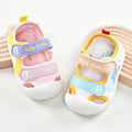 Baby sandals for girls, summer first walker shoes, 0-1-2 years old infant anti-slip soft sole mesh shoes for babies and toddlers, boys' shoes