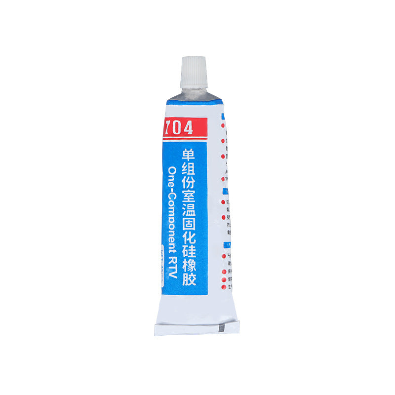 704 white black RTV silicone rubber, one-component room temperature curing silicone, drive electronic and electrical glue