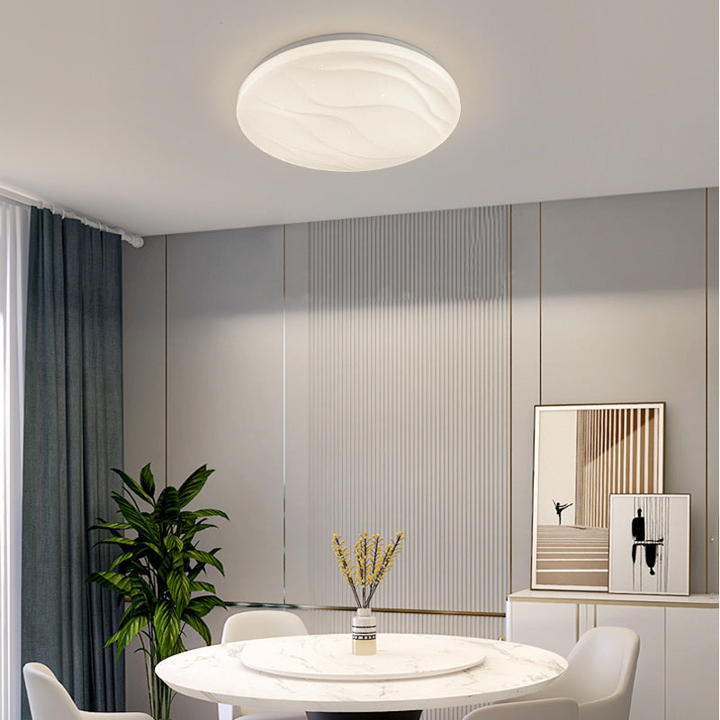 French living room ceiling lamp modern simple Zhongshan lighting home improvement cream wind cloud room bedroom eye protection lamp