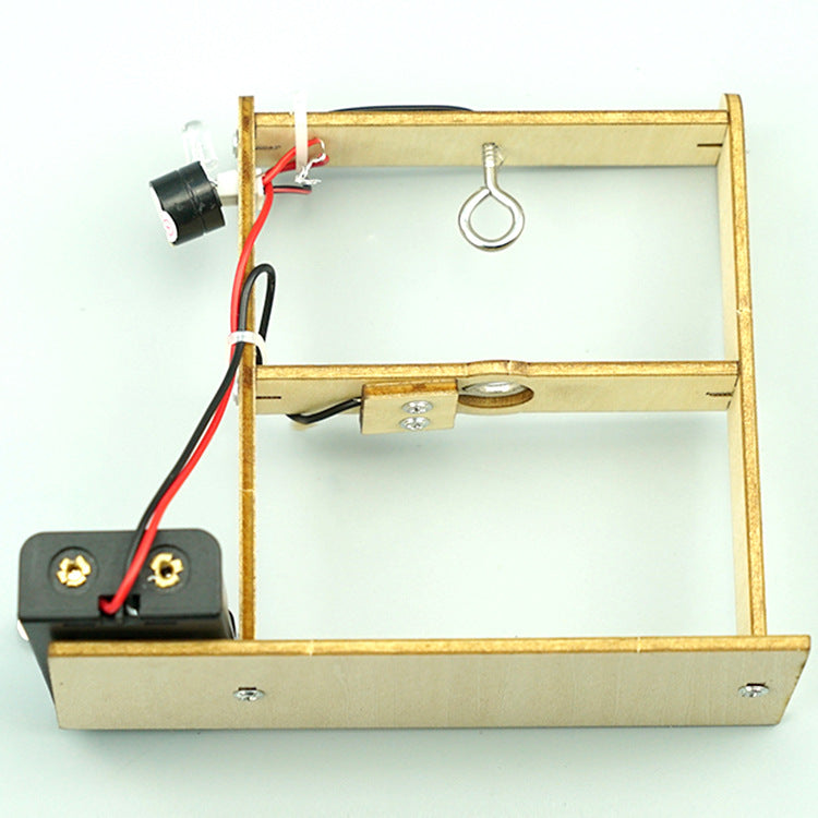 Science experiment DIY children's natural disaster earthquake alarm small production physics technology handmade set