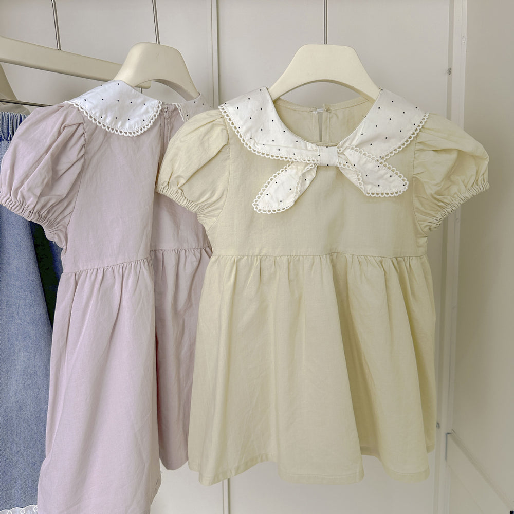 [summer clothing big sale free shipping] girls' baby shirt summer  k-style forest style baby girls' fashionable shirt short sleeves