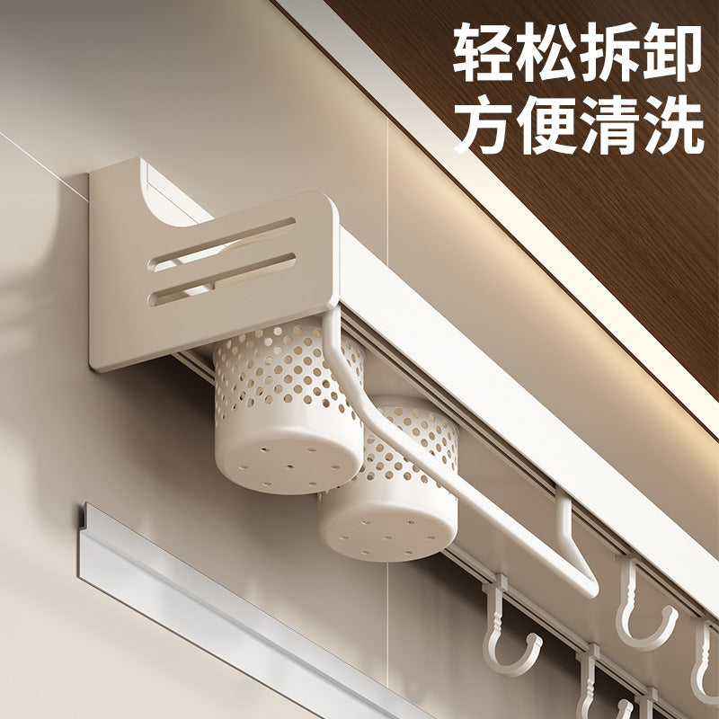 White kitchen rack, no punching, multi-functional seasoning knife holder, wall-mounted storage cutting board seasoning rack