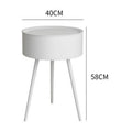Scandinavian small round table coffee table sofa side table balcony bedroom casual rental room living room simple round small coffee table