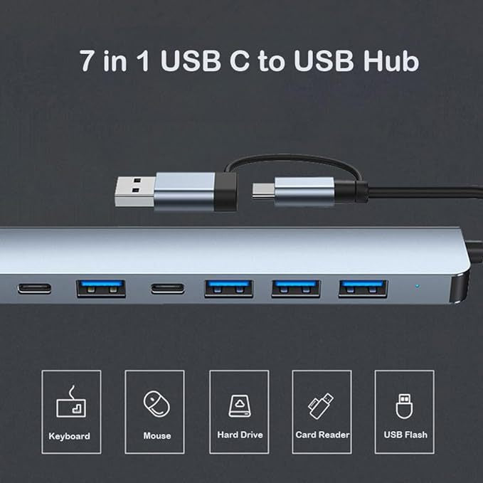 Laptop usb expansion type-c multi-port hub converter multifunctional usb flash drive hub