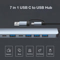 Laptop usb expansion type-c multi-port hub converter multifunctional usb flash drive hub