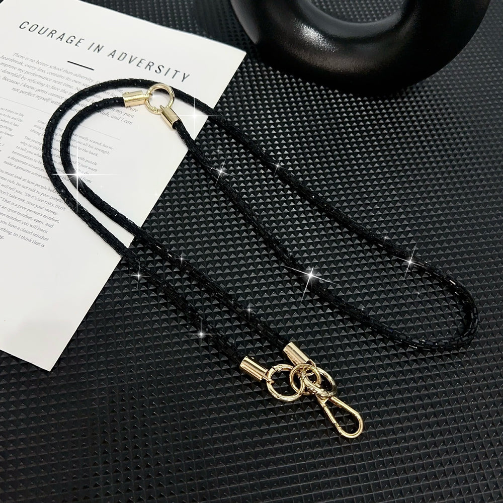 0.7 crystal bar three-in-one crossbody chain creative multi-purpose phone lanyard high-end sparkling diamond bracelet charm new