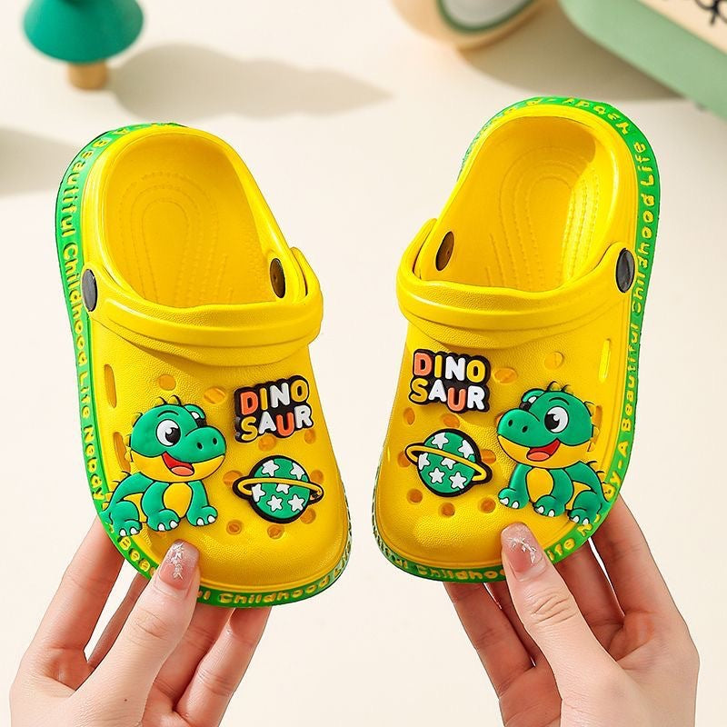 Eva kids' clogs - summer indoor anti-slip cartoon sandals for girls and boys (toddler to big kid sizes) - perfect for outdoor wear and beach fun
