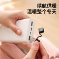 New arrival hand warmer gemstone graphene waterless hand warmer bag rechargeable hot water bag explosion-proof waist warmer belly electric hand warmer
