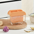 Chopstick cage for home kitchen high-looking chopstick storage box wall-mounted chopstick barrel countertop drain storage rack